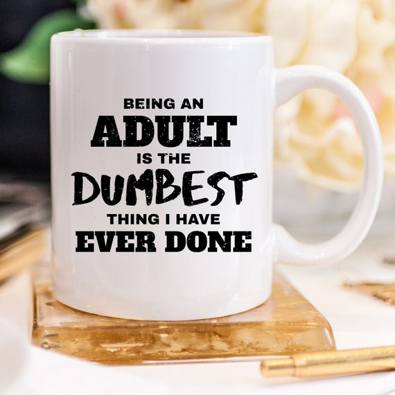 Being An Adult Is The Dumbest Thing...